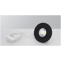 Downlight MD-360 Tune, LED, Svart, 230V MALMBERGS