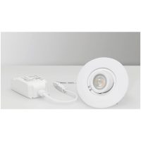 Downlight MD-760, LED, 7W, Vit, 230V, IP21 MALMBERGS