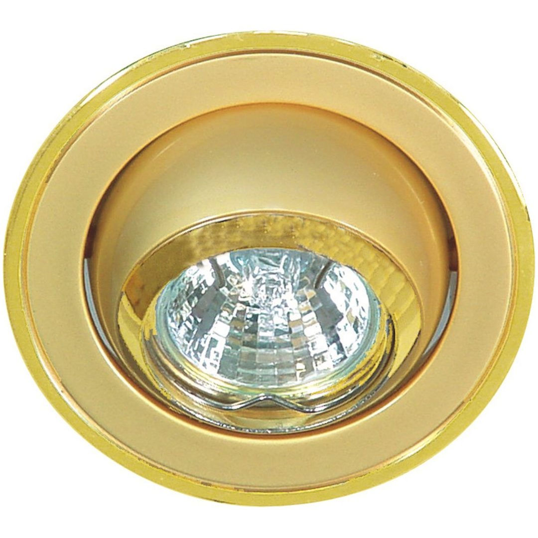 Downlight MD-87, Guld matt, 12V, 20W, G4, IP21 MALMBERGS