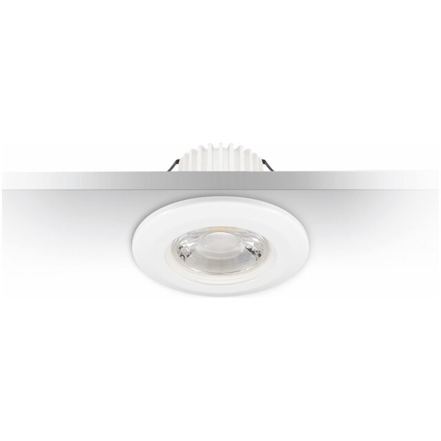 Downlight MD-99, LED, 230V, 480 lm, AC-chip, IP44 MALMBERGS