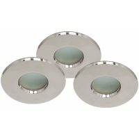 Downlightset, 12V, MD-54S, Satin/Silver, IP44 MALMBERGS