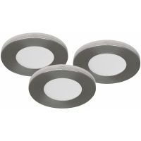Downlightset MD-305, LED, 9W, 230V, Satin, IP21 MALMBERGS