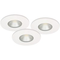 Downlightset MD-315, LED, 230V, Vit, IP44 MALMBERGS