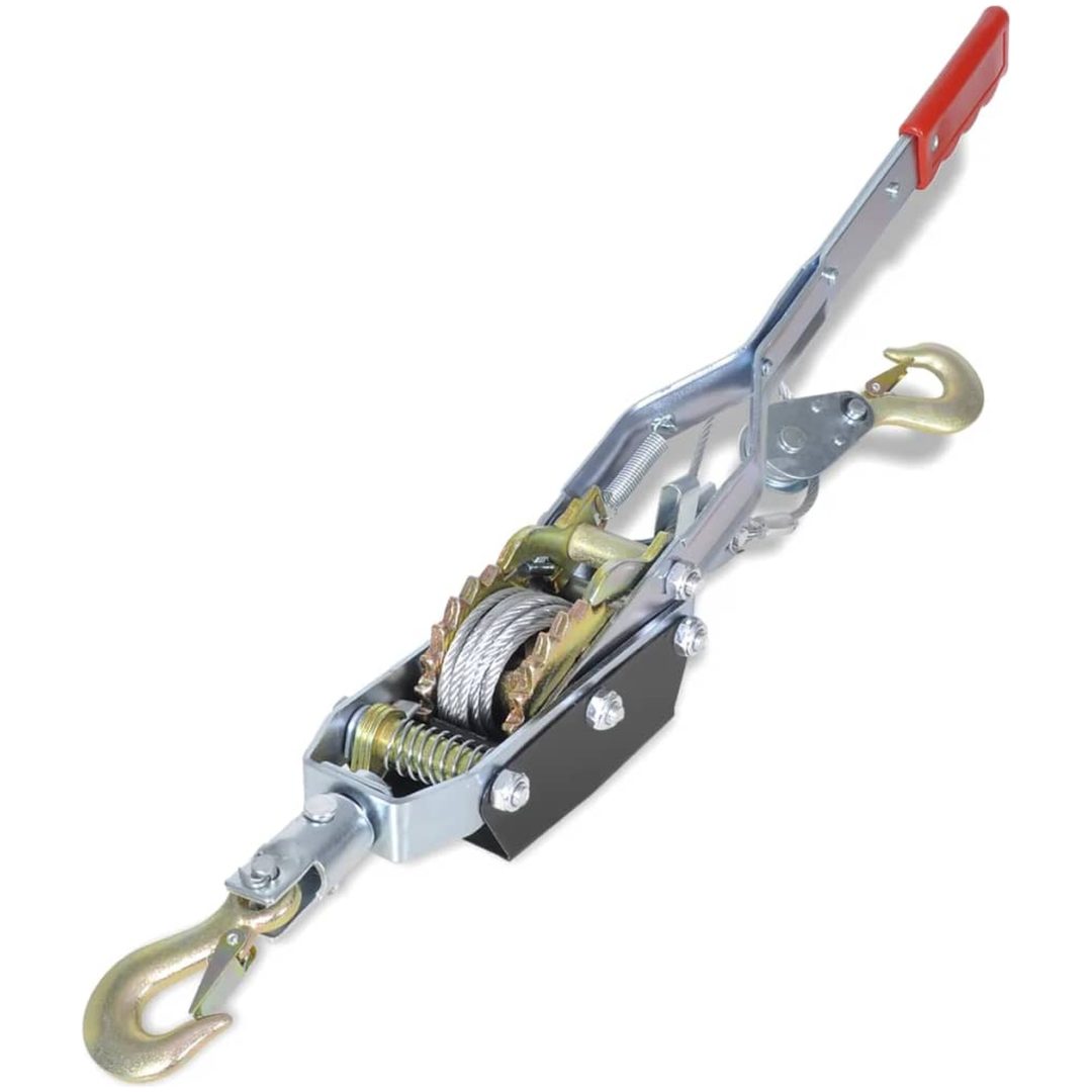 Dragblock 1815 kg med 2 växlar vidaXL