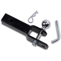 Dragkrok EZ-Hitch Svart Silver ALL BALLS