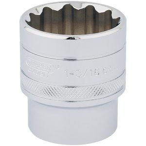 DRAPER 1/2' Drive Sockets 12 Points 1 3/16'