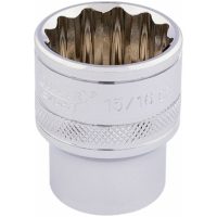 DRAPER 1/2' Drive Sockets 12 Points 15/16'