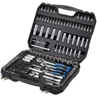 DRAPER HI-TORQ® Metric Socket and Bit Set 1/4" 3/8" and 1/2" Sq. Dr. . (188 Piece)