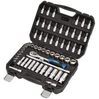 DRAPER HI-TORQ® Metric Socket and Bit Set - 3/8" Sq. Dr. (58 Piece)