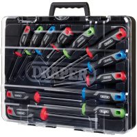 DRAPER Soft Grip Screwdriver Set - 12 Piece