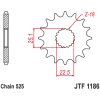 Drev Fram Ljudlös Stål JT SPROCKETS – miniatyr 2
