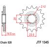 Drev Fram Ljudlös Stål JT SPROCKETS – miniatyr 1