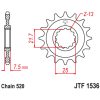 Drev Fram Ljudlös Stål JT SPROCKETS – miniatyr 2
