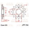 Drev Fram Ljudlös Stål JT SPROCKETS – miniatyr 2