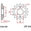 Drev Fram Ljudlös Stål JT SPROCKETS – miniatyr 1