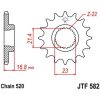 Drev Fram Ljudlös Stål JT SPROCKETS – miniatyr 1