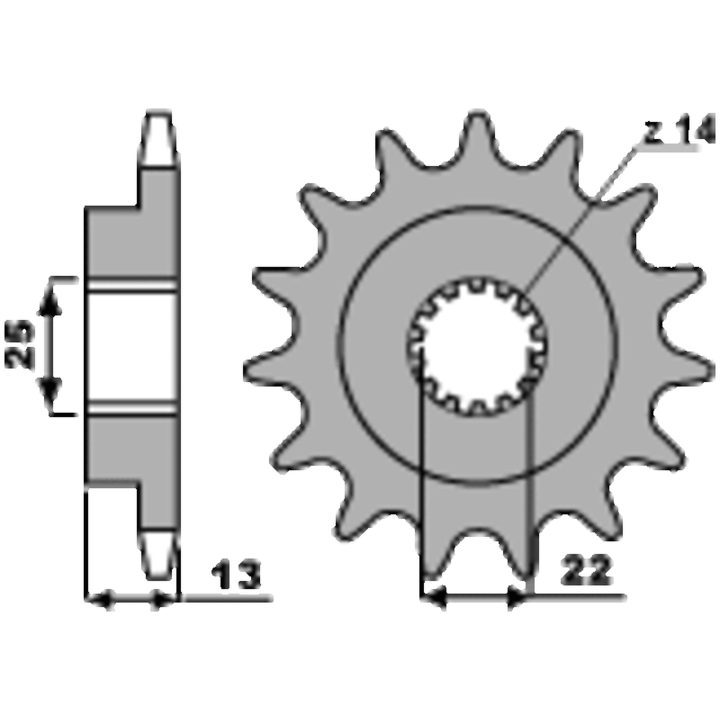 Drev Fram Standard Stål PBR – bild 2