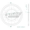 Drev Standard Bak 525 Svart ESJOT – miniatyr 2
