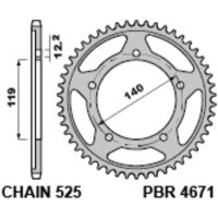 Drev Standard C45 Stål PBR