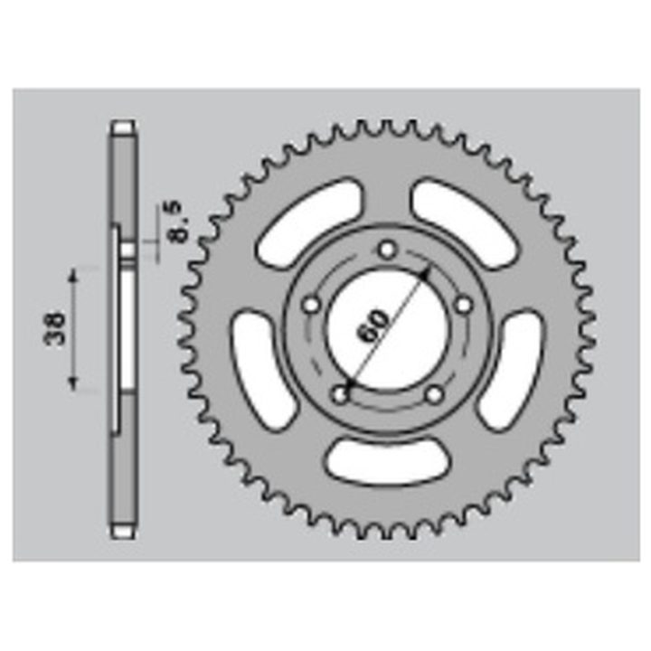 Drev Standard C45 Stål PBR – bild 2