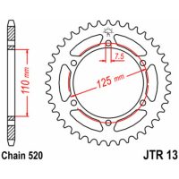 Drev Standard JT SPROCKETS