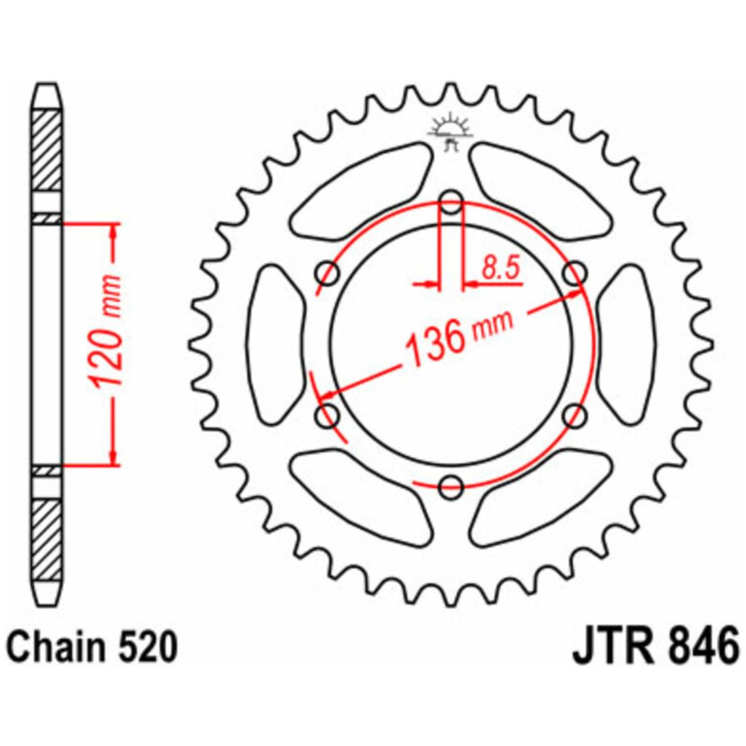 Drev Standard JT SPROCKETS