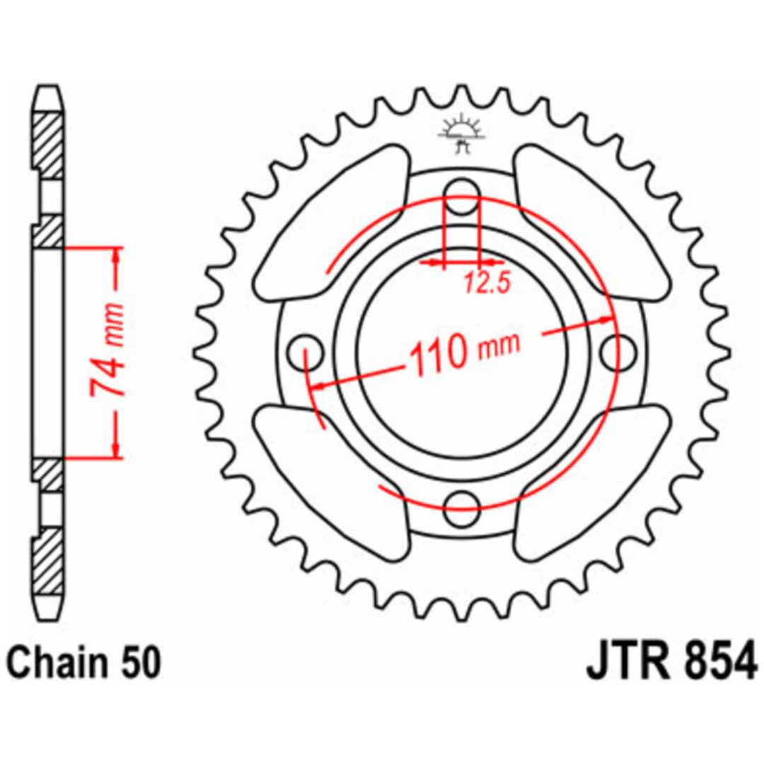 Drev Standard JT SPROCKETS
