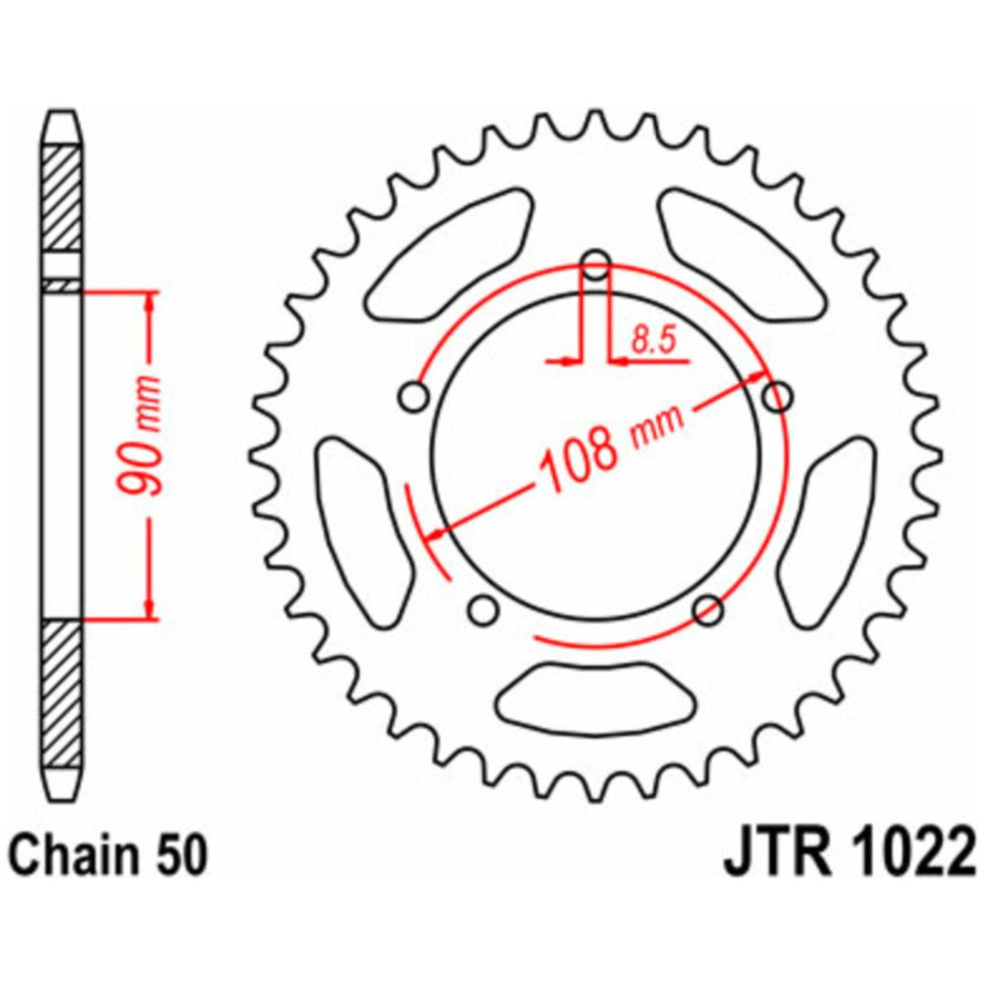 Drev Standard JT SPROCKETS