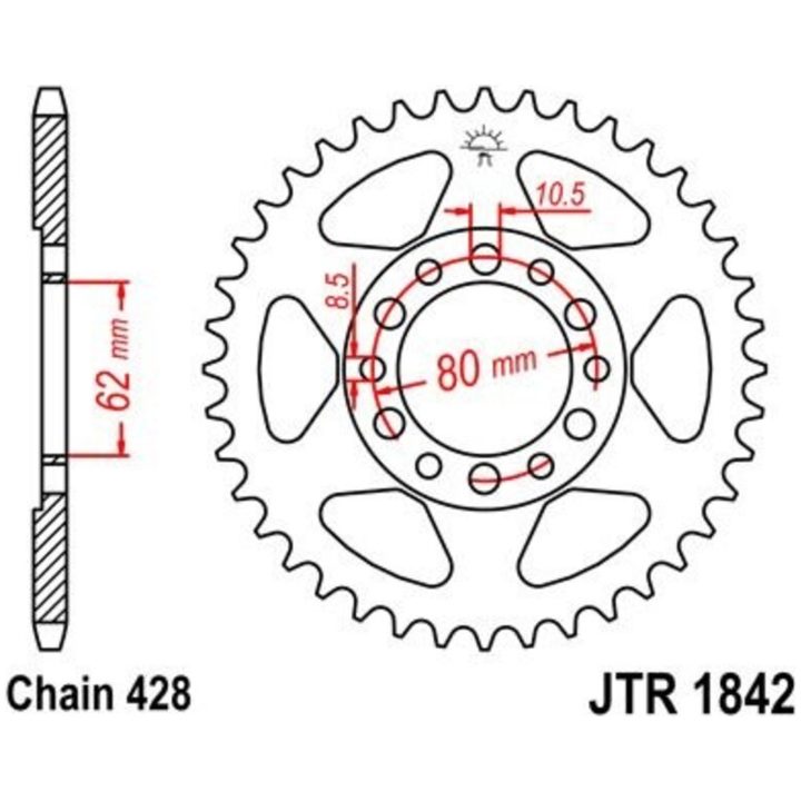 Drev Standard JT SPROCKETS – bild 2