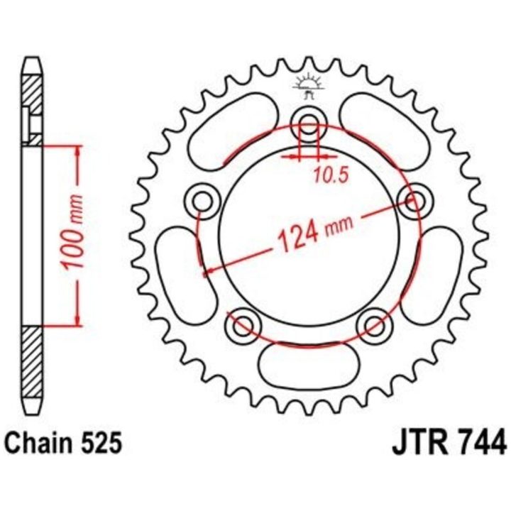 Drev Standard JT SPROCKETS – bild 2