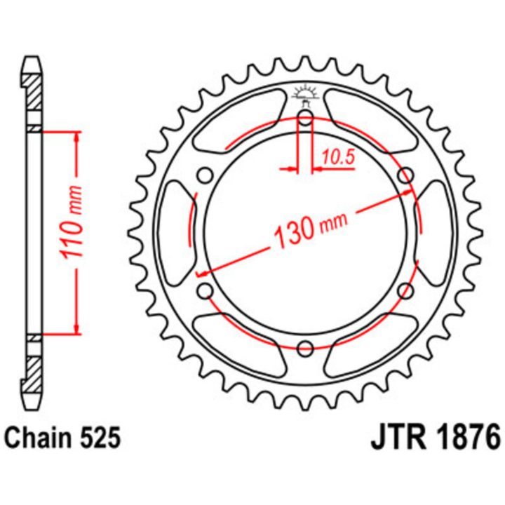 Drev Standard JT SPROCKETS – bild 2