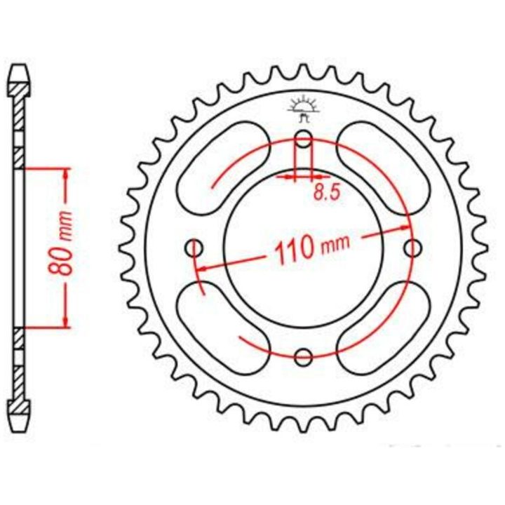 Drev Standard JT SPROCKETS – bild 2