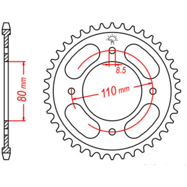 Drev Standard JT SPROCKETS – bild 3