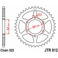 Drev Standard Stål JT SPROCKETS