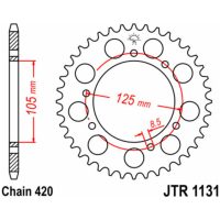 Drev Standard Stål JT SPROCKETS