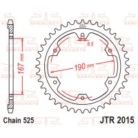 Drev Standard Stål JT SPROCKETS