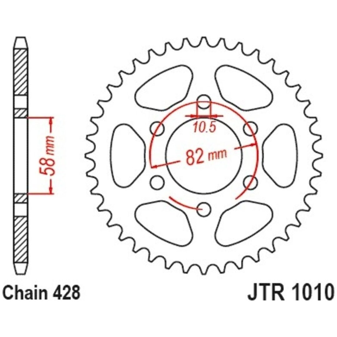 Drevkit 428HDR Standard JT CHAINS – bild 2