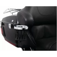 Drink Holder - Gen 2 - Chrome - Passenger - Black Mount