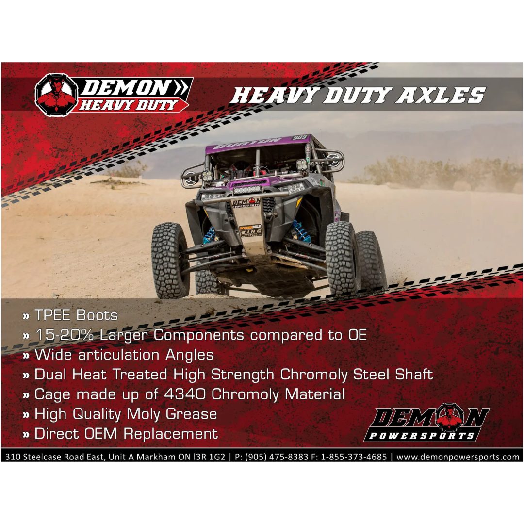 Drivaxel HEAVY DUTY DEMON Höger Fram – bild 5
