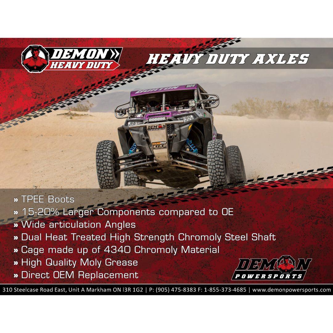 Drivaxel HEAVY DUTY DEMON Höger Fram – bild 2