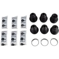 Drivaxeldamask Kit Silver MOOSE RACING