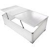 Drivbänk med 2 lock utan golv vidaXL 109 x 41 x 56 cm – miniatyr 2