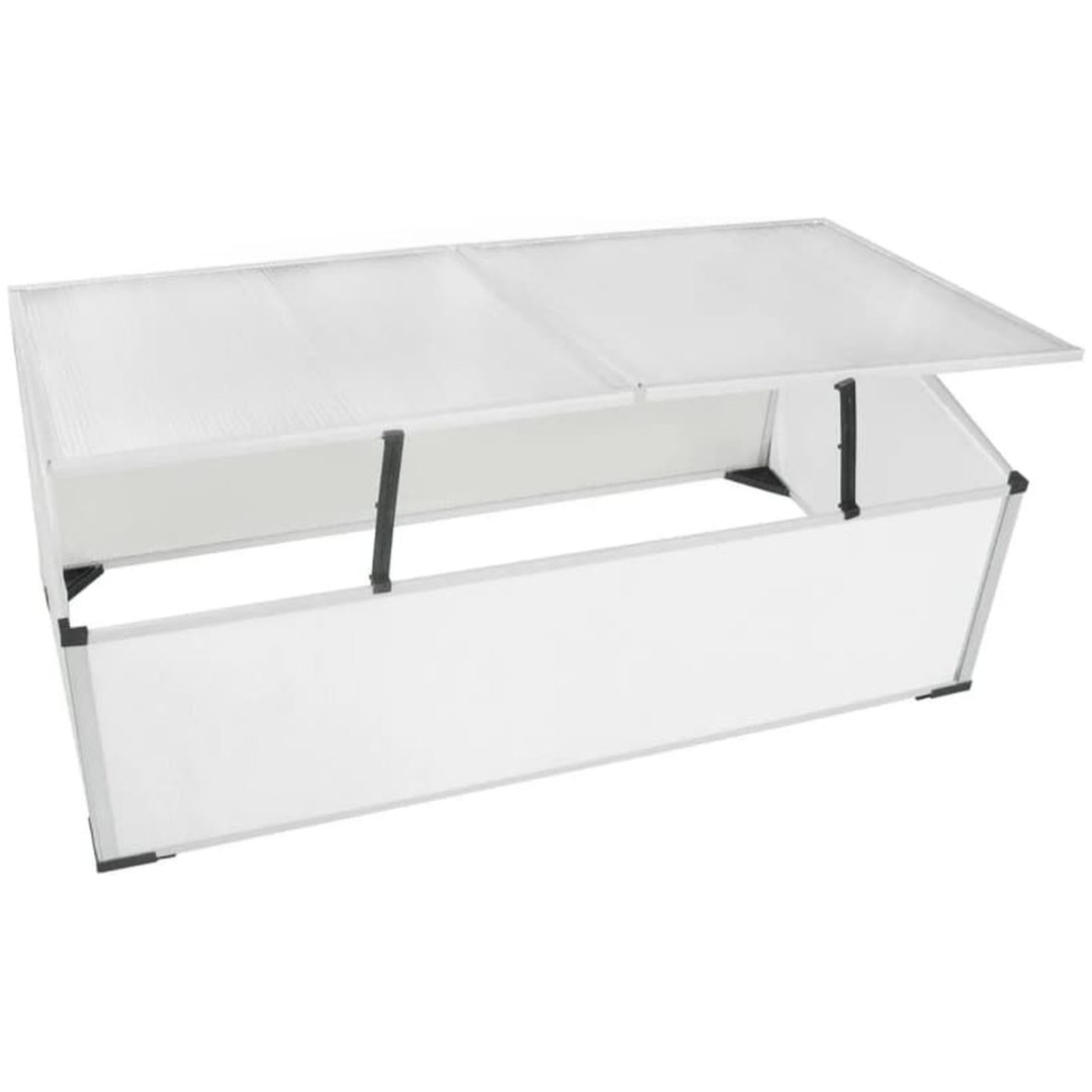 Drivbänk med 2 lock utan golv vidaXL 109 x 41 x 56 cm – bild 3