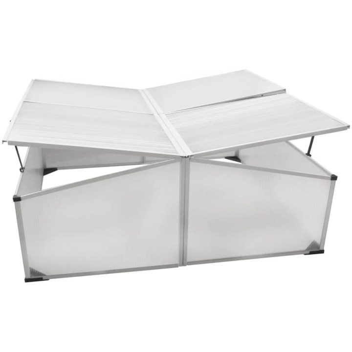 Drivbänk med 4 lock 108x110x41 cm vidaXL 108 x 41 x 110 cm – bild 3