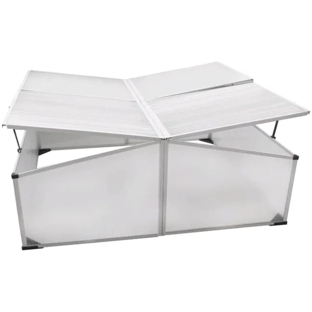 Drivbänk med 4 lock 108x110x41 cm vidaXL 108 x 41 x 110 cm – bild 5
