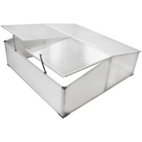 Drivbänk med 4 lock 108x110x41 cm vidaXL