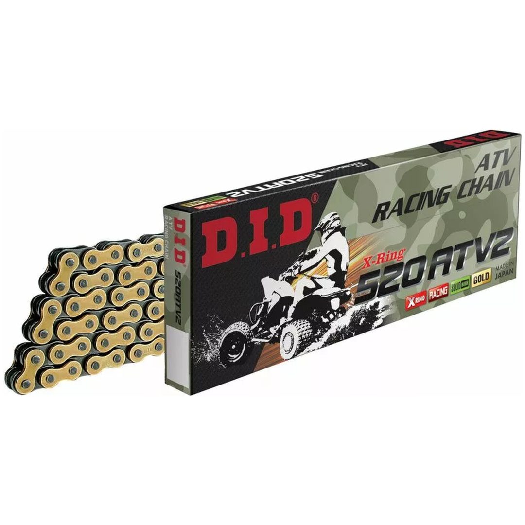 Drivkedja 520 ATV2 Guld Stål DID