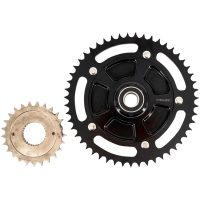 Drivpaket 530 Chain Drive Conversion Svart 6061-t6 Aluminium TRASK