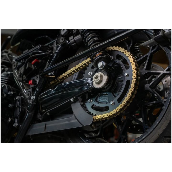 Drivpaket 530 Chain Drive Conversion Svart 6061-t6 Aluminium TRASK Konverteringskit – bild 2