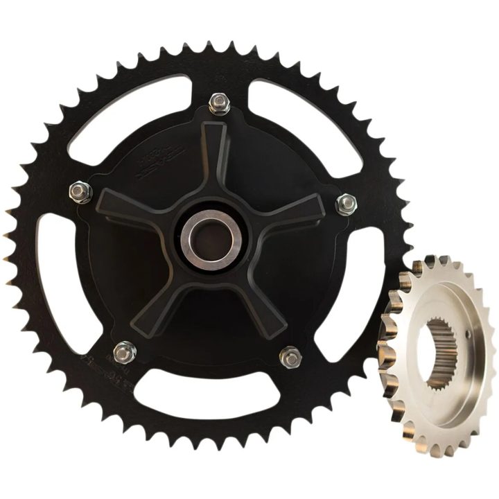 Drivpaket 530 Chain Drive Conversion Svart 6061-t6 Aluminium TRASK Konverteringskit – bild 3